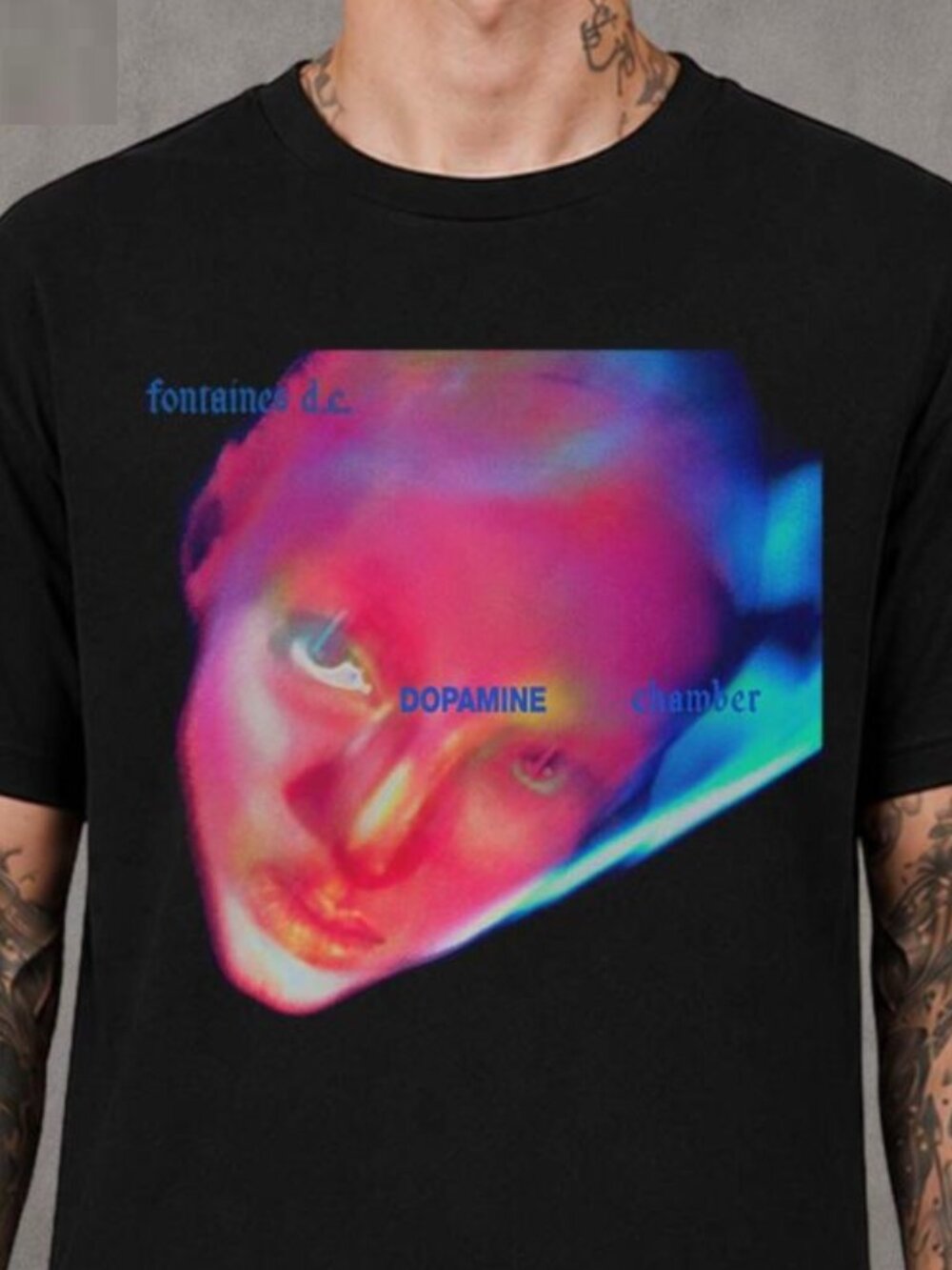 Fontaines D.C. Dopamine Chamber Album Cover Art T-Shirt